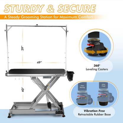 KANIS - Professional Electric Dog Grooming Table