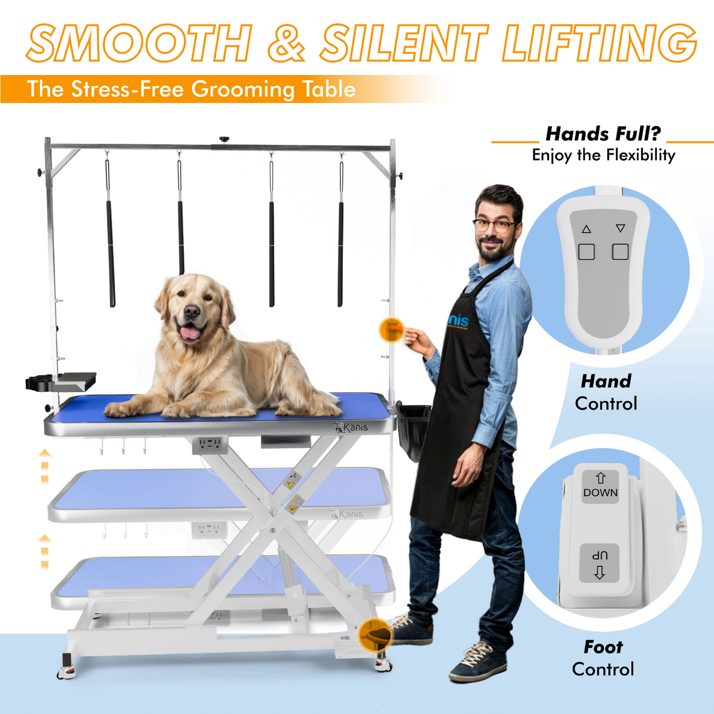 KANIS - Professional Electric Dog Grooming Table