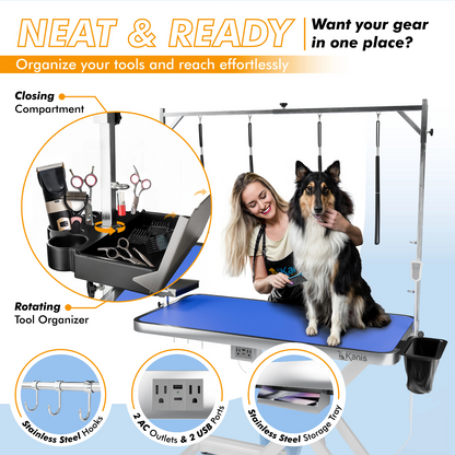 KANIS - Professional Electric Dog Grooming Table