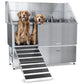 KANIS - Professional Stainless Steel Dog Bathing Station