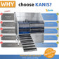 KANIS - Professional Stainless Steel Dog Bathing Station