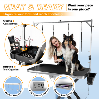 KANIS - Professional Electric Dog Grooming Table