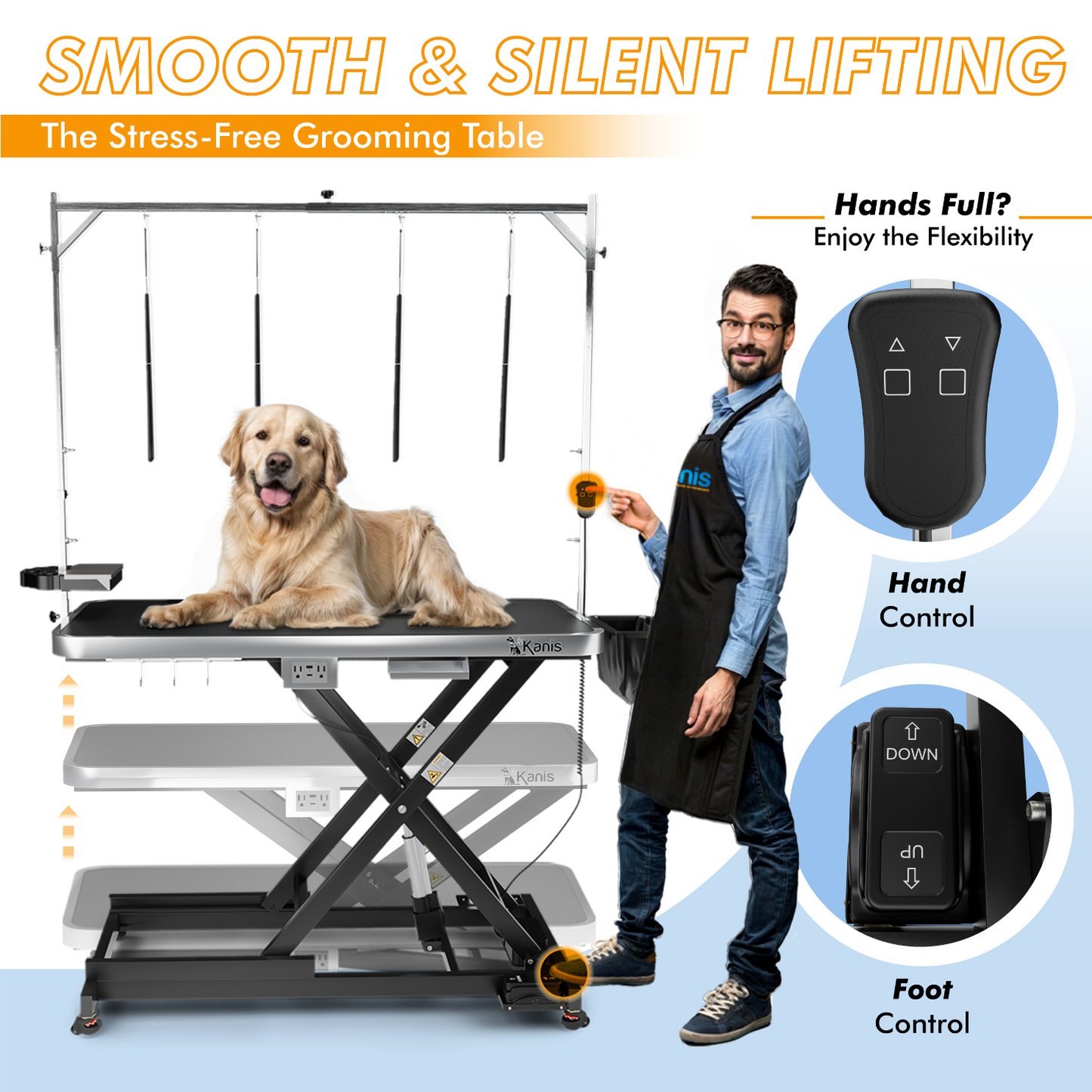 KANIS - Professional Electric Dog Grooming Table