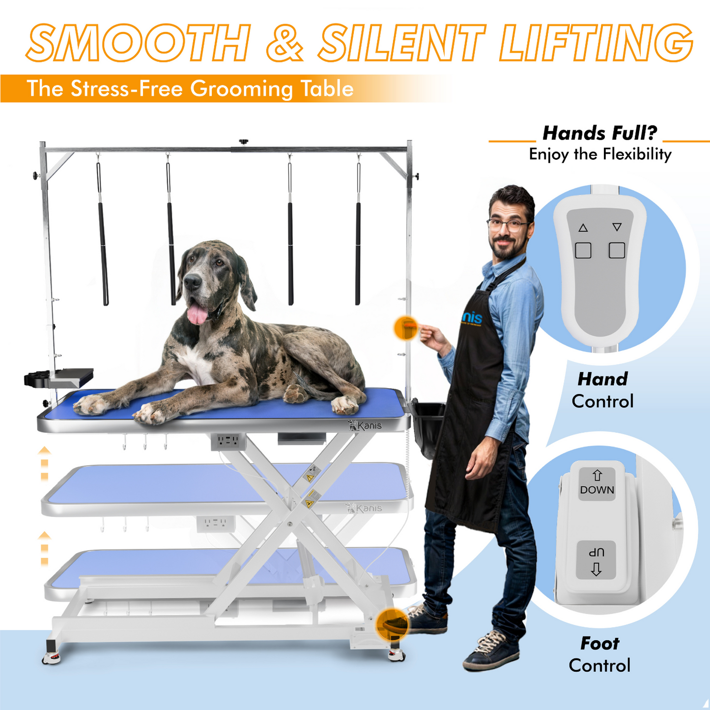 KANIS - Professional Electric Dog Grooming Table