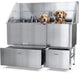 KANIS - Professional Stainless Steel Dog Bathing Station