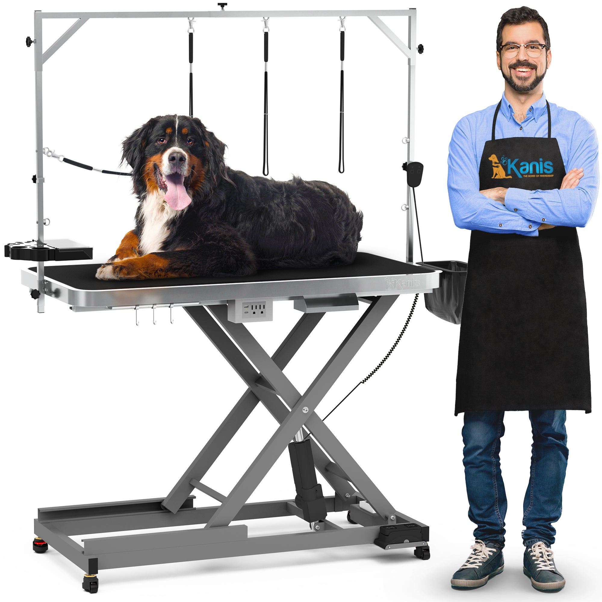 KANIS Professional Electric Dog Grooming Table Heavy Duty Height